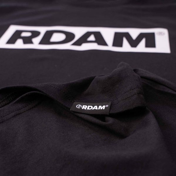 RDAM® | Flock Grijs op Zwart | Kindershirt
