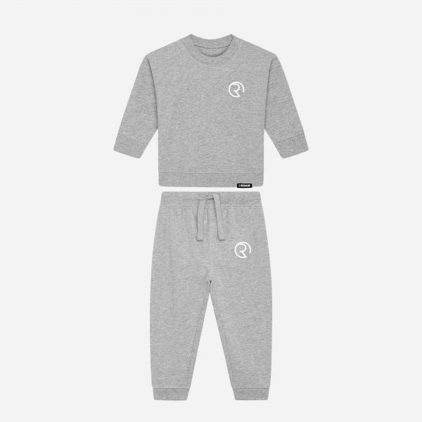 RDAM® | Iconic 3D op Heather Grey | Baby Tracksuit