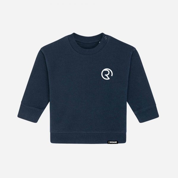 RDAM® | Iconic 3D op Navy Blue | Sweater Baby