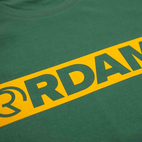 RDAM® | Outline Flock Geel op Groen | Sweater