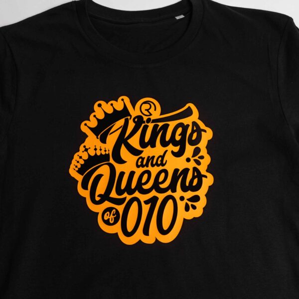 RDAM® | Kings and Queens Editie Oranje op Zwart | Shirt
