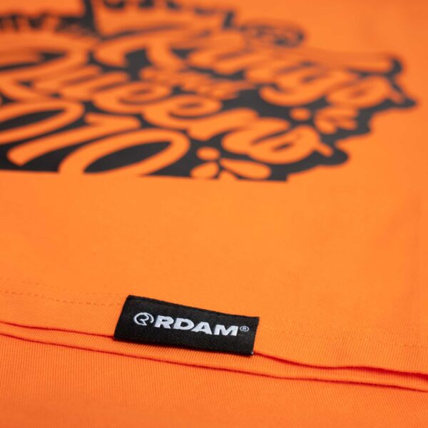 RDAM® | Kings and Queens Editie Zwart op Oranje | Shirt