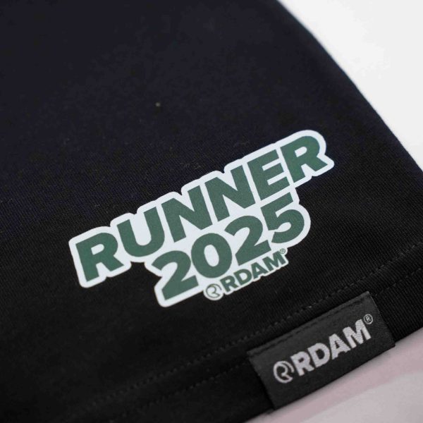 RDAM® | Marathoner Editie op Zwart | T-Shirt
