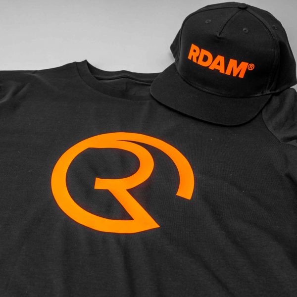 RDAM® | Neon Oranje Pet + Shirt | Cap & T-shirt Set