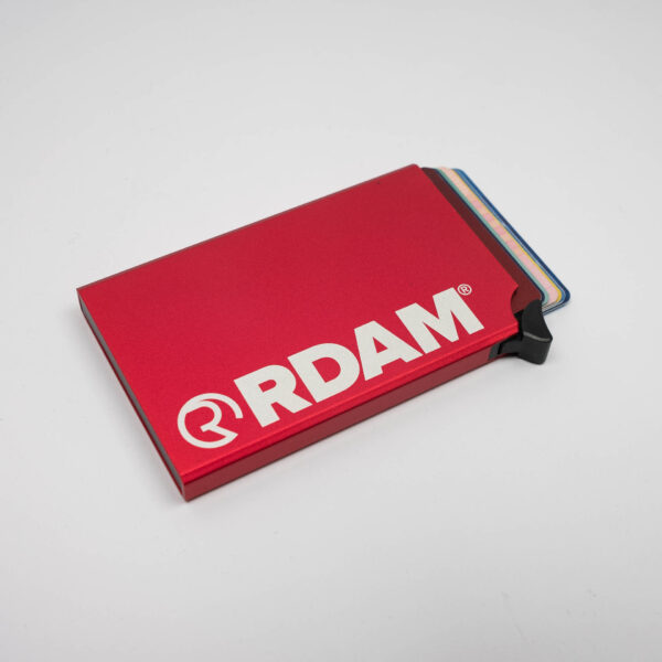 RDAM® Pasjeshouder Wallet Bright Rood