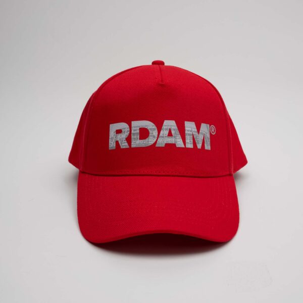 RDAM® Classic Cap Kuip Wit op Rood