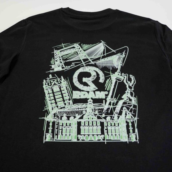 RDAM® | Stadhuis Editie op Zwart | Kindershirt