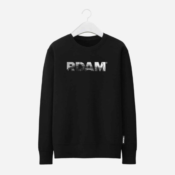 rdam sweater Feyenoord kuip v2 zwart