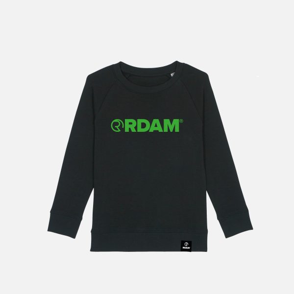 RDAM® | Ode aan de Max BW Rotterdam op Zwart | Kinder Sweater