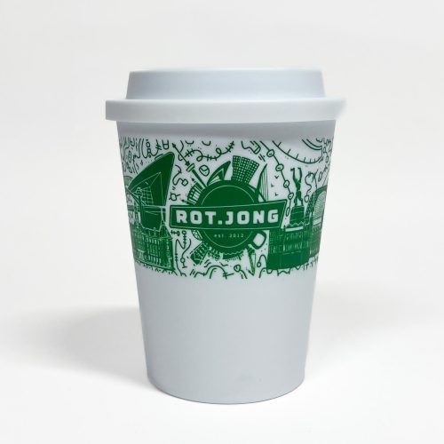 Rot.Jong | Reisbeker Groen op Wit