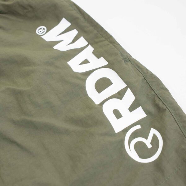RDAM® | Iconic Essential Wit op Khaki Groen | Zwembroek
