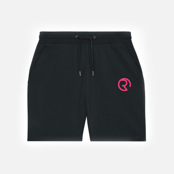 RDAM® | Iconic Shorts Neon Pink op Zwart | Korte Broek