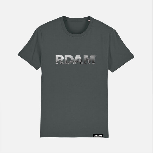 RDAM® | Skyline op Antraciet | T-Shirt