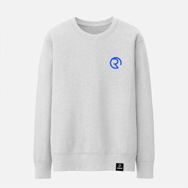 RDAM® | Iconic Royal Blue op Wit | Sweater