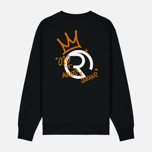 RDAM® | 'Kings & Queens' Koningsdag Editie op Zwart | Sweater