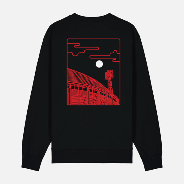 RDAM® | De Kuip Lampjes Lineart Rood-Wit | Sweater