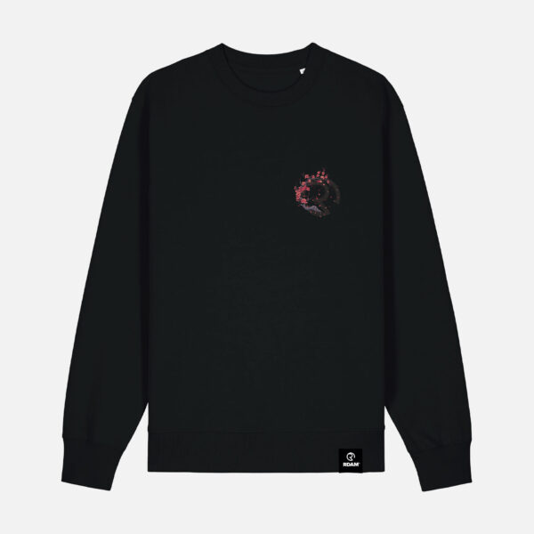 RDAM® | Sakura Editie op Zwart | Sweater