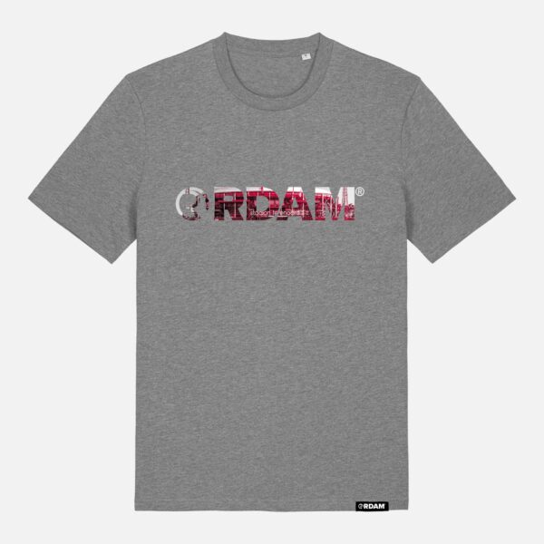RDAM® | Kuip Classic 2026 Rood Wit op Mid Heather Grey | T-Shirt