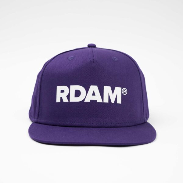 RDAM® Original Cap Wit op Paars